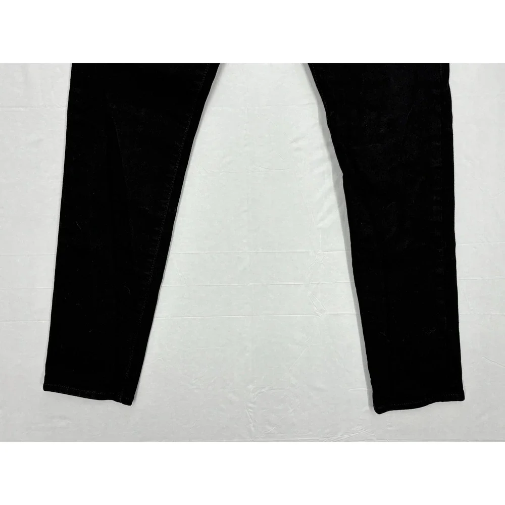 Levi's 512 Slim Fit Straight Leg Jeans Mens Black 5-Pocket Comfort Outdoor 28x30